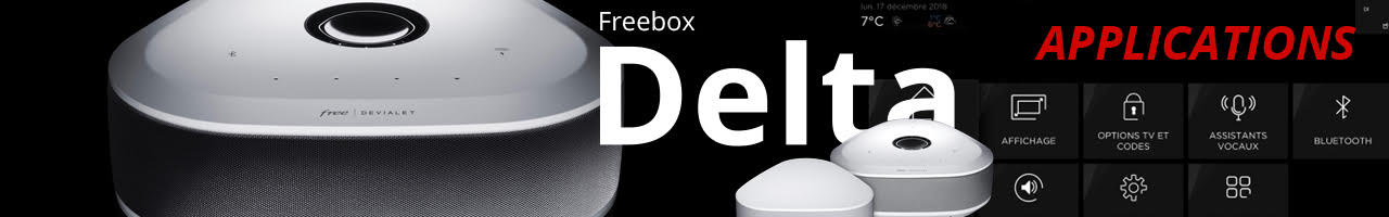 Applications Freebox Delta